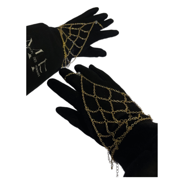 Accessoires de pied doré