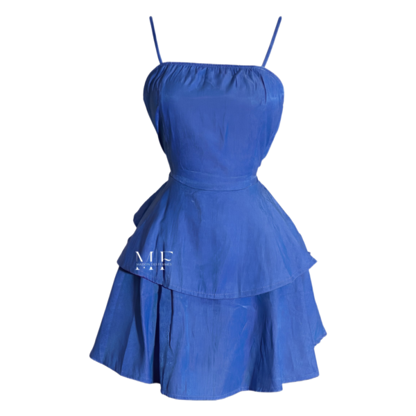 Robe jean mini