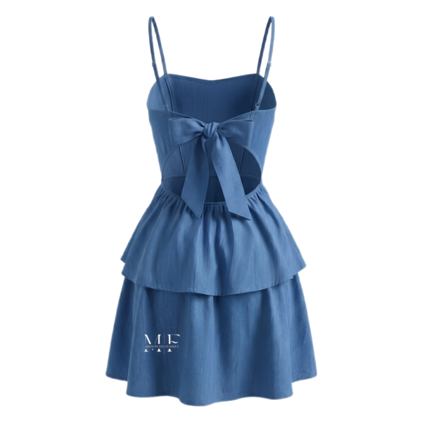 Robe jean mini